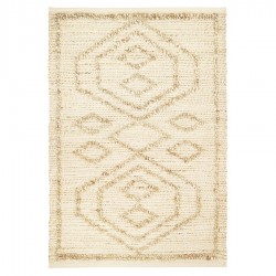 Ковер из джута и переработанного хлопка kolkata из коллекции ethnic, 120х180см