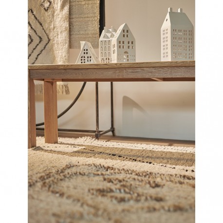 Ковер из джута и переработанного хлопка kolkata из коллекции ethnic, 200х300см