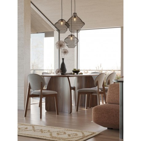 Ковер из джута и переработанного хлопка kolkata из коллекции ethnic, 70x160см