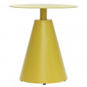 Столик кофейный marius, D50 см, желтый