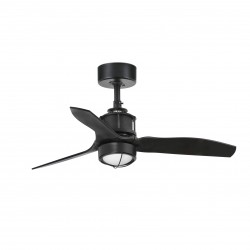 Потолочный вентилятор Deco Fan LED мат черный 81 см