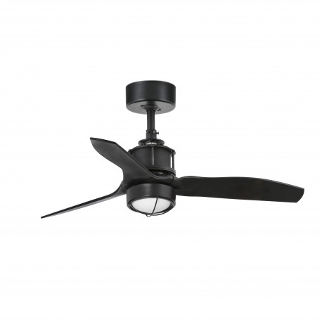 Потолочный вентилятор Deco Fan LED мат черный 81 см