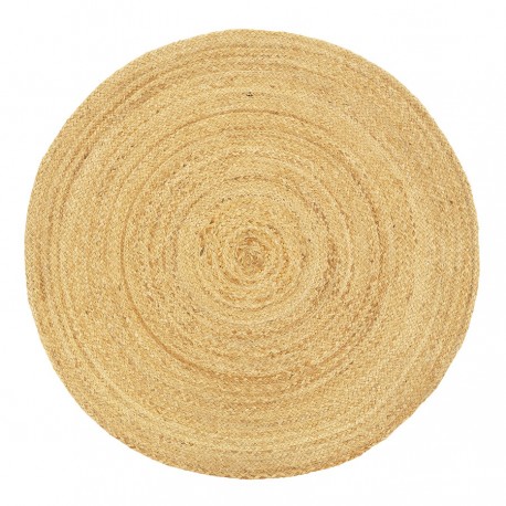 Ковер из джута круглый базовый из коллекции ethnic, 120см