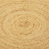 Ковер из джута круглый базовый из коллекции ethnic, 120см