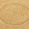 Ковер из джута круглый базовый из коллекции ethnic, 150см