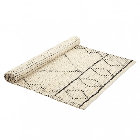 Ковер из переработанного хлопка dispur из коллекции ethnic