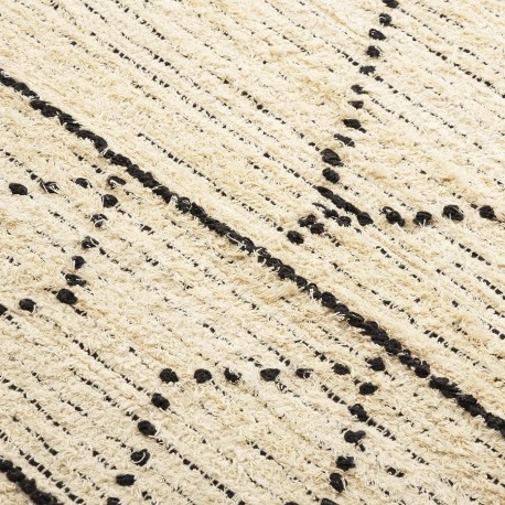 Ковер из переработанного хлопка dispur из коллекции ethnic