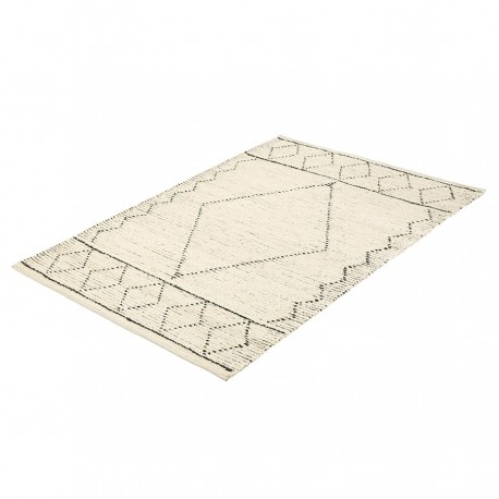 Ковер из переработанного хлопка dispur из коллекции ethnic