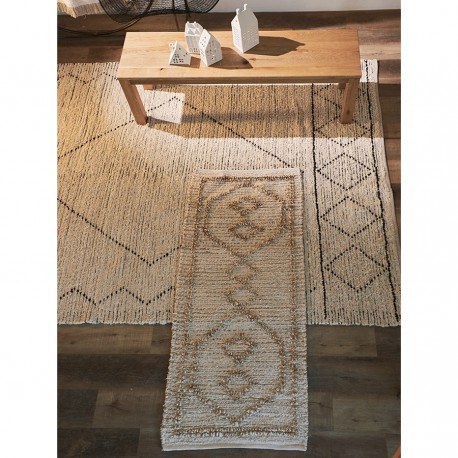 Ковер из переработанного хлопка dispur из коллекции ethnic