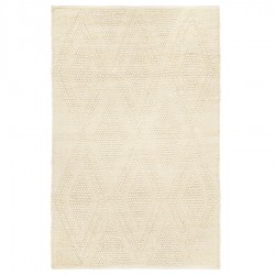 Ковер из шерсти и переработанного хлопка shillong из коллекции ethnic