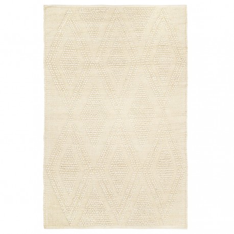 Ковер из шерсти и переработанного хлопка shillong из коллекции ethnic