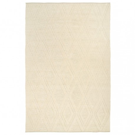 Ковер из шерсти и переработанного хлопка shillong из коллекции ethnic