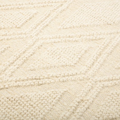 Ковер из шерсти и переработанного хлопка shillong из коллекции ethnic