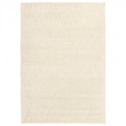 Ковер из шерсти и переработанного хлопка shillong из коллекции ethnic