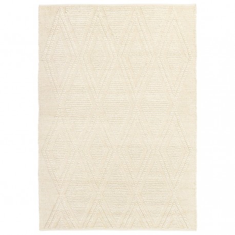 Ковер из шерсти и переработанного хлопка shillong из коллекции ethnic