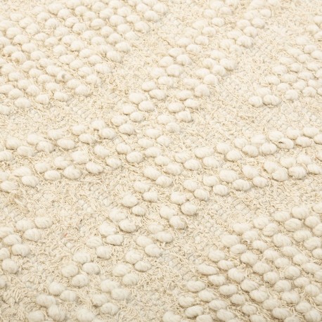 Ковер из шерсти и переработанного хлопка shillong из коллекции ethnic