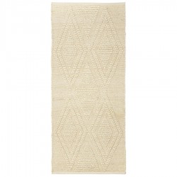 Ковер из шерсти и переработанного хлопка shillong из коллекции ethnic