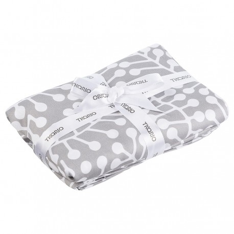 Набор из двух наволочек серого цвета с принтом Спелая смородина из коллекции scandinavian touch, 70х70 см