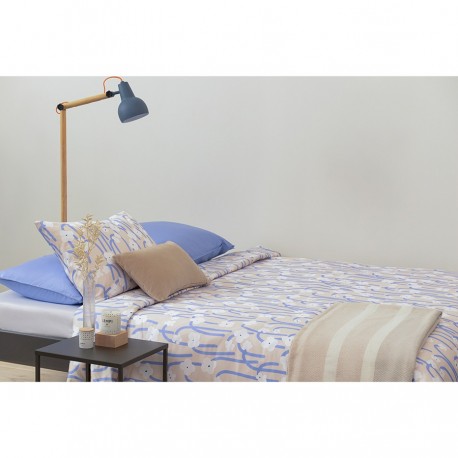 Набор из двух наволочек сиреневого цвета с принтом Полярный цветок из коллекции scandinavian touch, 50х70 см