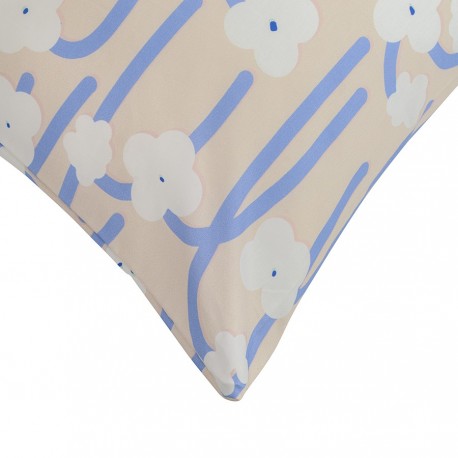 Набор из двух наволочек сиреневого цвета с принтом Полярный цветок из коллекции scandinavian touch, 50х70 см