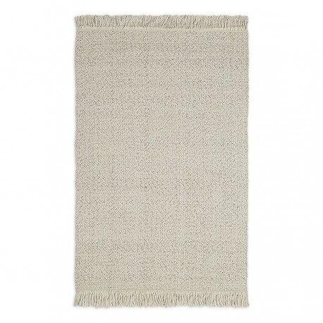 Ковер из переработанного пластика бежевого цвета из коллекции ethnic, 120х180 см