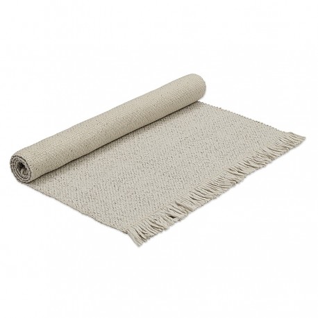 Ковер из переработанного пластика бежевого цвета из коллекции ethnic, 120х180 см