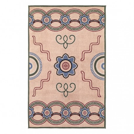 Ковер из хлопка по мотивам эвенских орнаментов из коллекции cultural heritage, 200х300 см