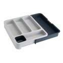 Органайзер для столовых приборов раздвижной drawerstore™, серый (85042)