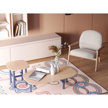 Ковер из хлопка по мотивам эвенских орнаментов из коллекции cultural heritage, 200х300 см