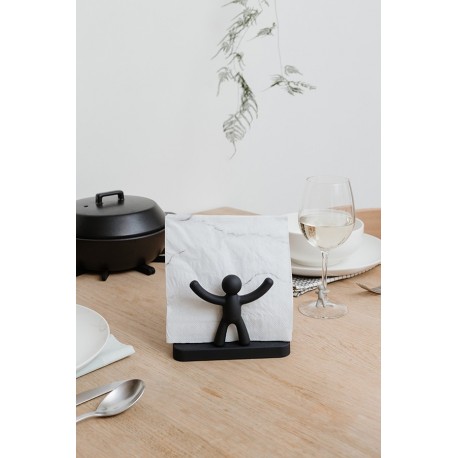 Салфетница buddy, черная