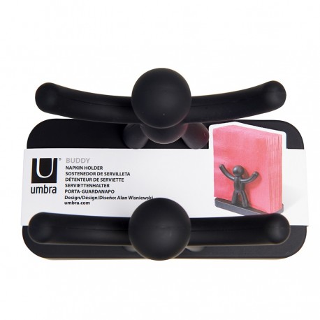 Салфетница buddy, черная