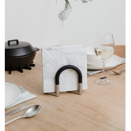 Держатель для салфеток swivel, черный/никель