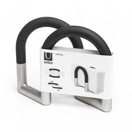 Держатель для салфеток swivel, черный/никель