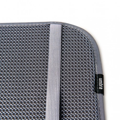 Коврик для сушки посуды udry, 33x50,8 см, темно-серый