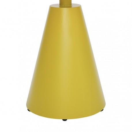 Столик кофейный marius, D50 см, желтый