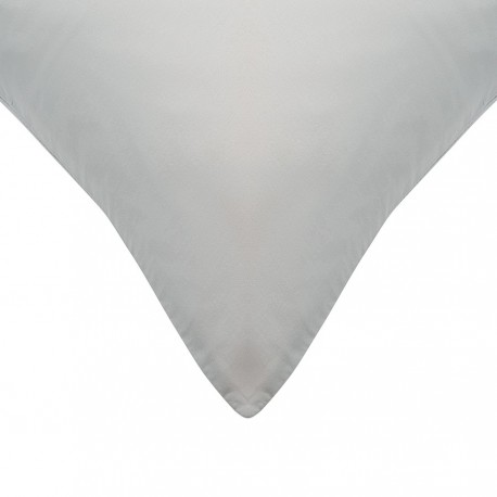 Набор из двух наволочек из умягченного сатина серого цвета из коллекции essential, 70х70 см