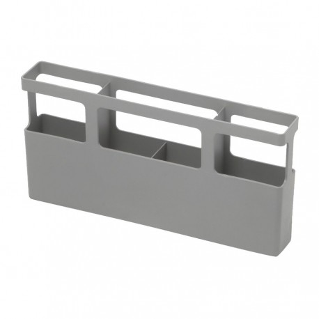 Коврик для сушки посуды с подставкой udry, 46х27,3х61 см, темно-серый