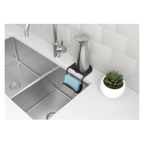 Органайзер для раковины с полкой caddy, черный