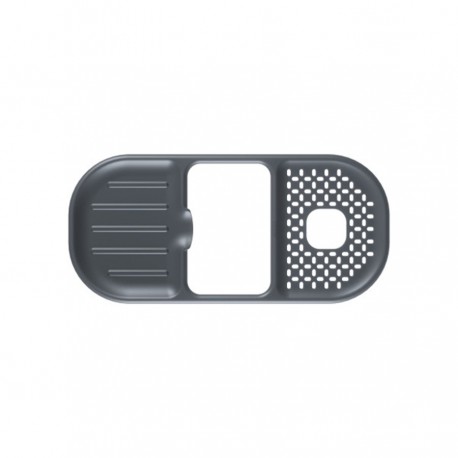 Органайзер для раковины с полкой caddy, черный