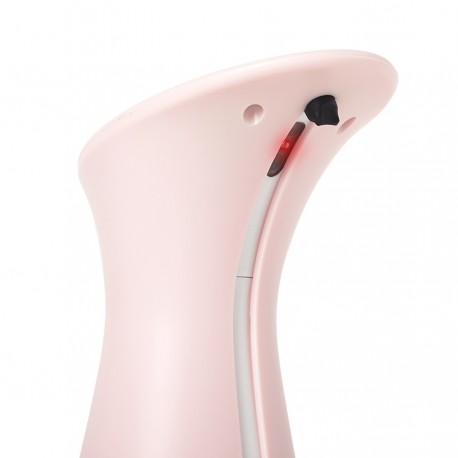 Диспенсер для мыла сенсорный otto, 255 мл, розовый