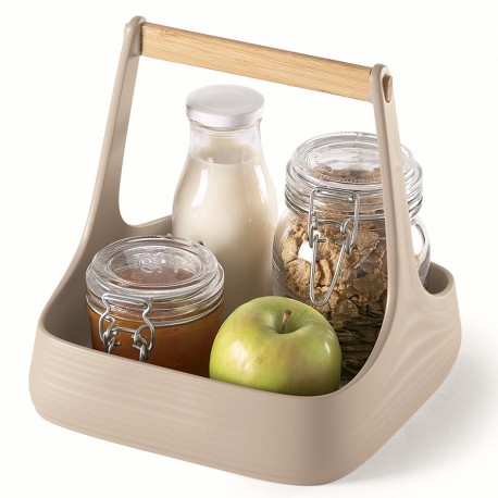 Органайзер настольный tierra, бежево-розовый