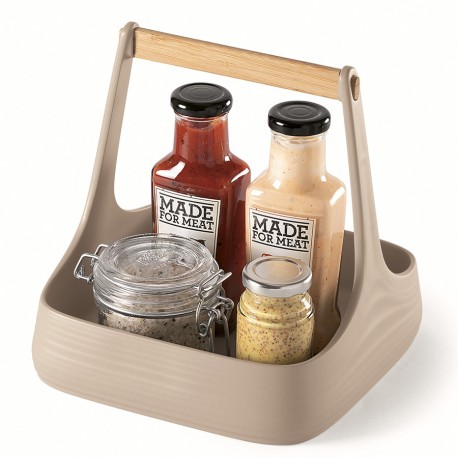 Органайзер настольный tierra, молочно-белый