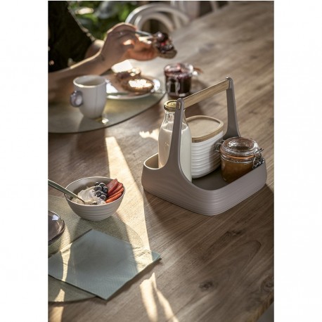 Органайзер настольный tierra, молочно-белый