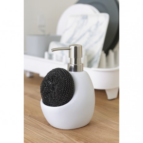 Диспенсер для мыла lystad, 460 мл, белый