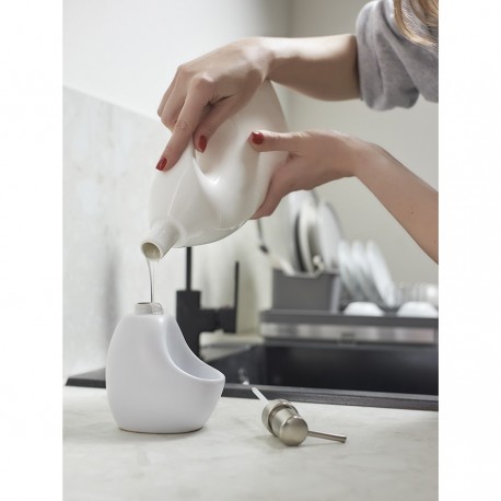 Диспенсер для мыла lystad, 460 мл, белый