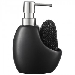 Диспенсер для мыла lystad, 460 мл, черный