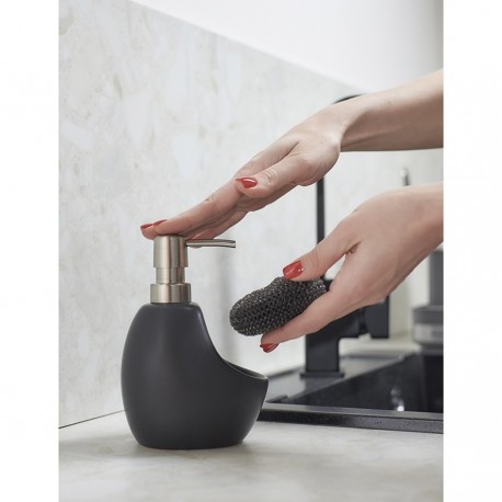 Диспенсер для мыла lystad, 460 мл, черный