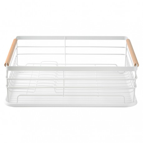 Сушилка для посуды granli, 43x30,5x14 см, белая