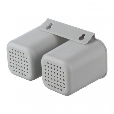 Сушилка для посуды granli, 43x30,5x14 см, серая