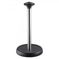 Держатель для бумажных полотенец mio, 19,5х37 см, черный/хром